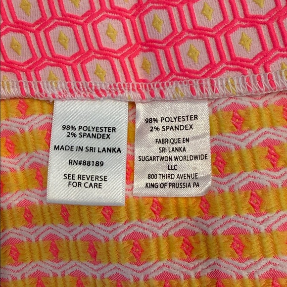 Lilly Pulitzer Liza Shorts Perfect Condition - Picture 8 of 8